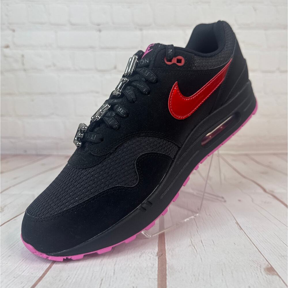 Nike Air Max 1 Premium Valentine's Day Shoes Sz 11 (HV2302-001) Limited Edition - Picture 4 of 10